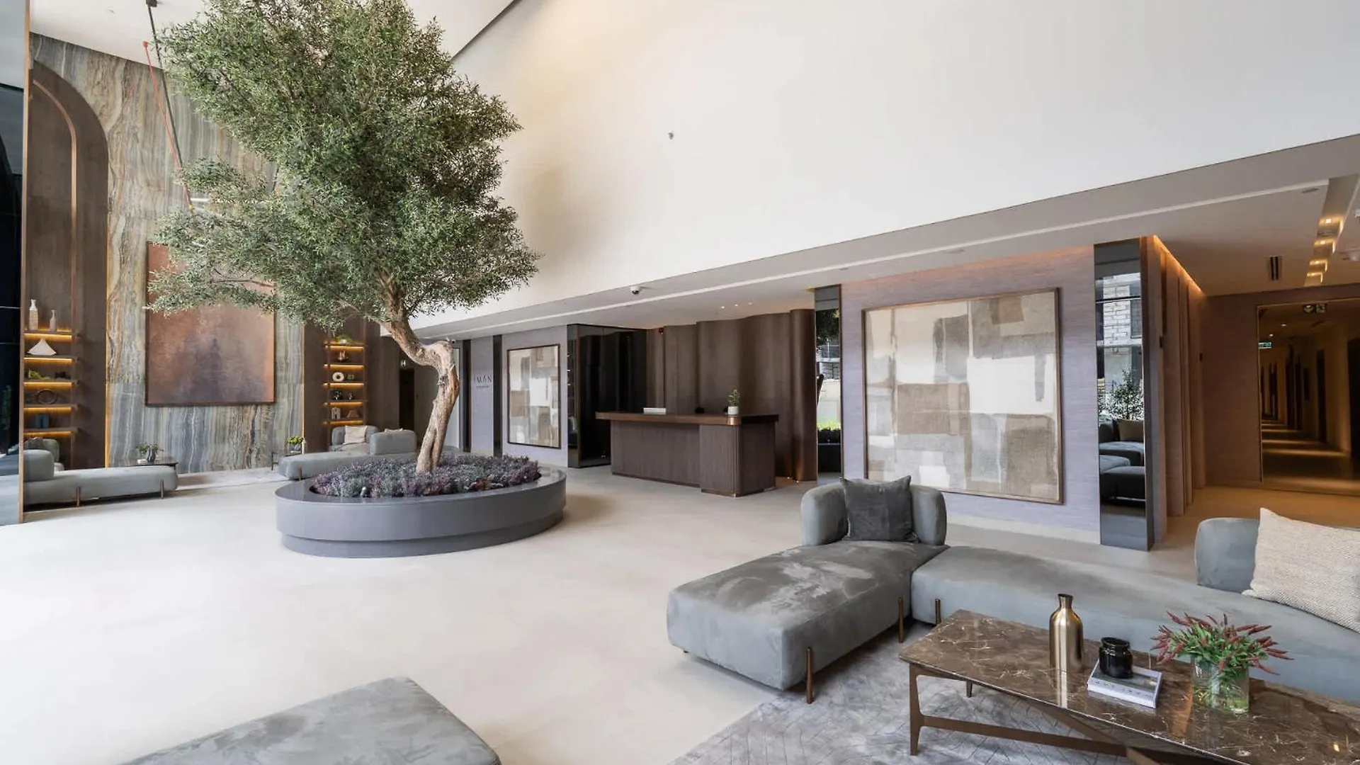 Minimalist Studio With Nature-Inspired Balcony In Jvc Dubai
