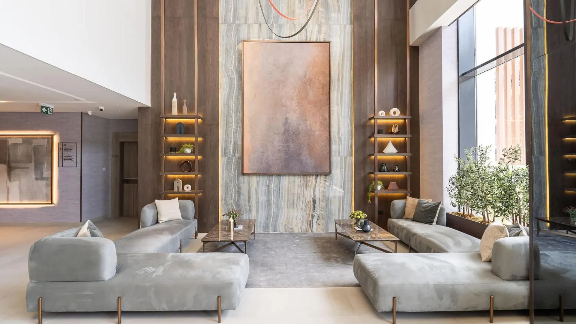 Minimalist Studio With Nature-Inspired Balcony In Jvc Dubai
