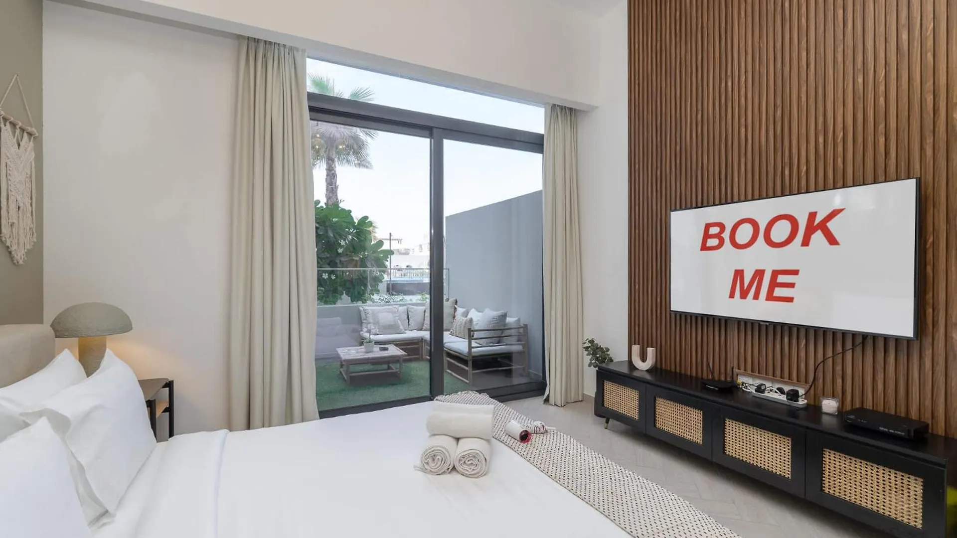Minimalist Studio With Nature-Inspired Balcony In Jvc Dubai